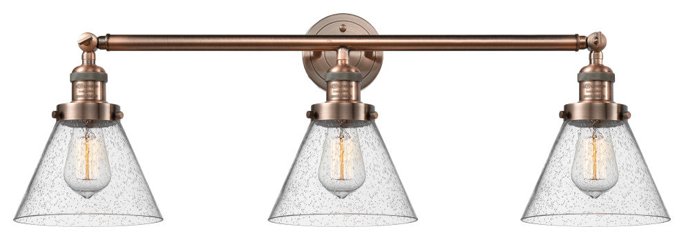 Innovations Lighting 205-Ac-G44-Led 3 Light Dimmable Led Bathroom Fixture