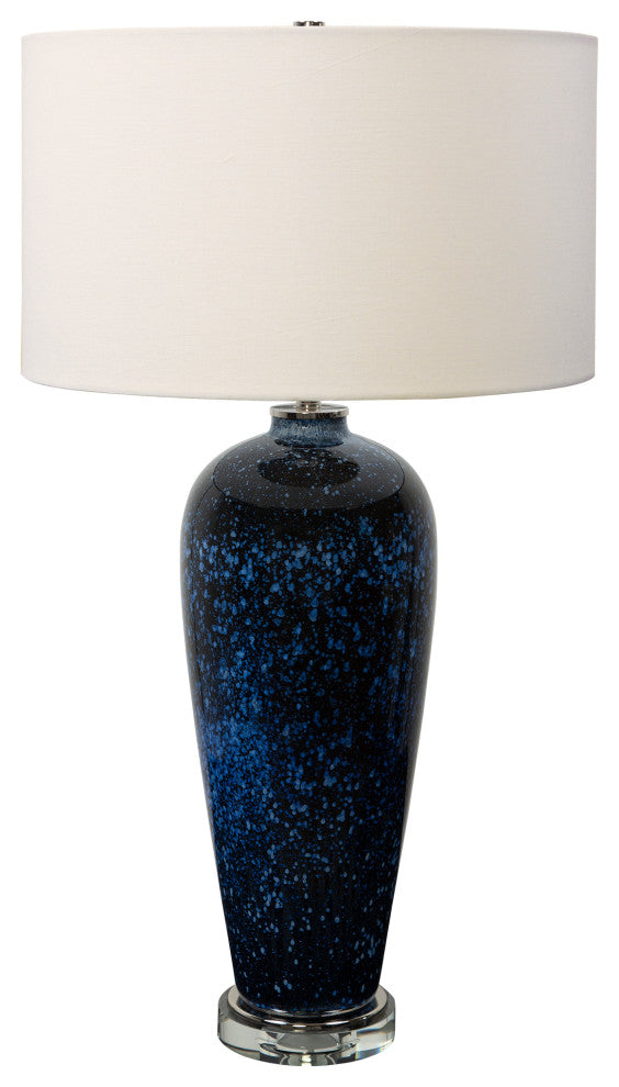 Uttermost Stargazer Cobalt Navy Table Lamp