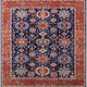 Ahgly Company Indoor Square Mid-Century Modern Area Rugs, 8' Square