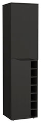 DEPOT E-SHOP Haora Bar Cabinet, Black