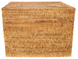 Artifacts Rattan™ Rectangular Hinged Chest/Trunk, Honey Brown, Small