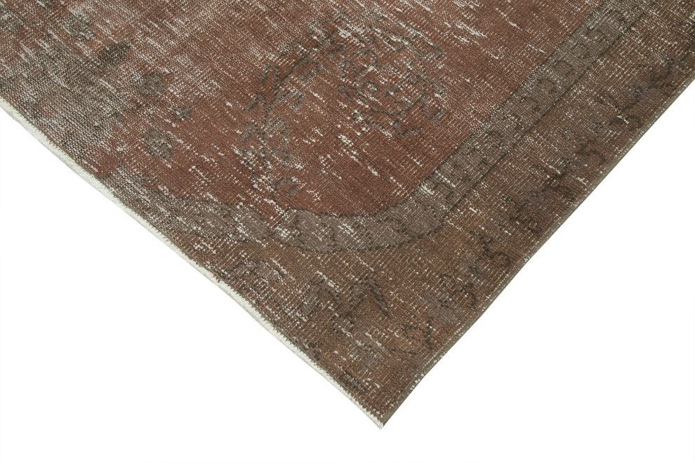 Rug N Carpet - Handwoven Turkish 4' 3" x 6' 7" Low Pile  Small Area Rug