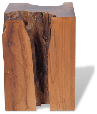 Vidaxl Stool Solid Teak Wood