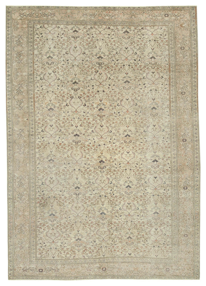 Rug N Carpet - Handmade Oriental 6' 6'' x 9' 3'' One-of-a-Kind Area Rug