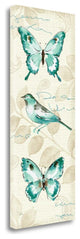 "Wing Prints II" By Pela, Giclee Print on Gallery Wrap Canvas, Ready to Hang