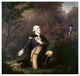 "George Washington In Prayer at Valley Forge" Print by Paul Weber, 24"x23"