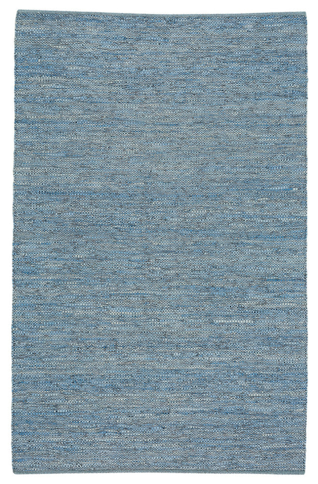 Capel Zions View Blue 3229_425 Flat Woven Rugs - 5' X 8' Rectangle