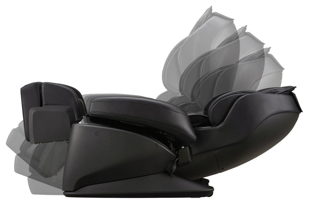 JP1100 - Luxury 4D Massage Chair | Zero Gravity Recline | Air Compression, Black