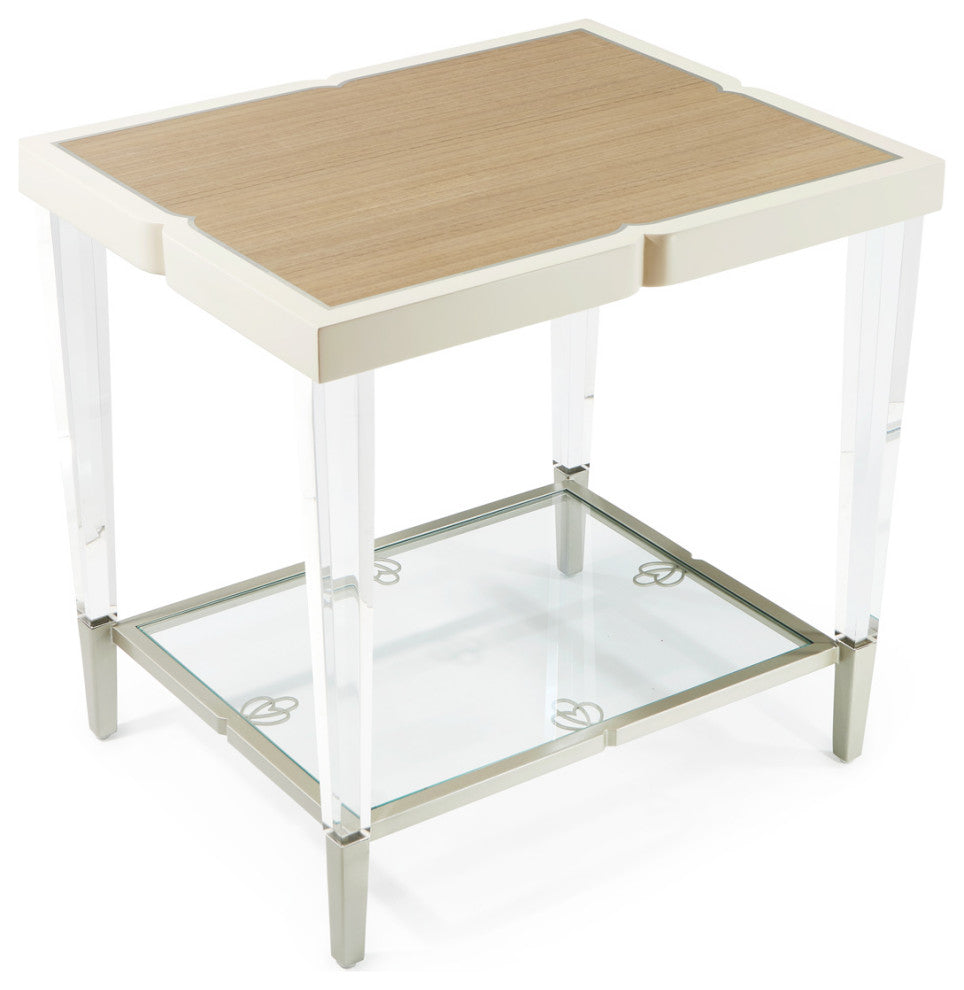 Camden Court End Table, Pearl