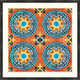Four Corner Pattern 9, Giclee Reproduction Artwork