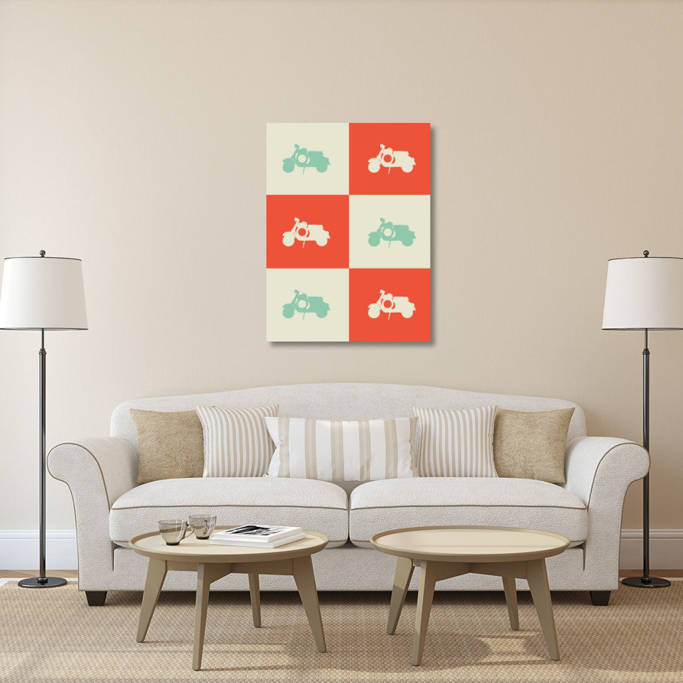 "Scooter" Poster Fine Art Print