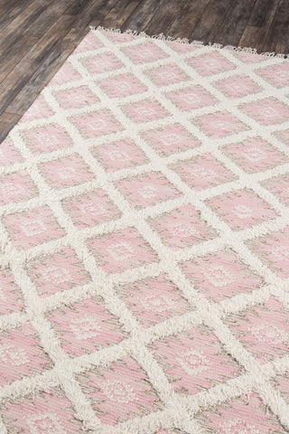 Momeni Harper Wool Hand Made Pink Area Rug, 3'x5'
