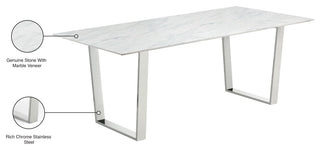 Carlton Chrome Dining Table