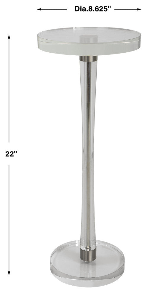 Uttermost 25279 Pria Crystal Drink Table