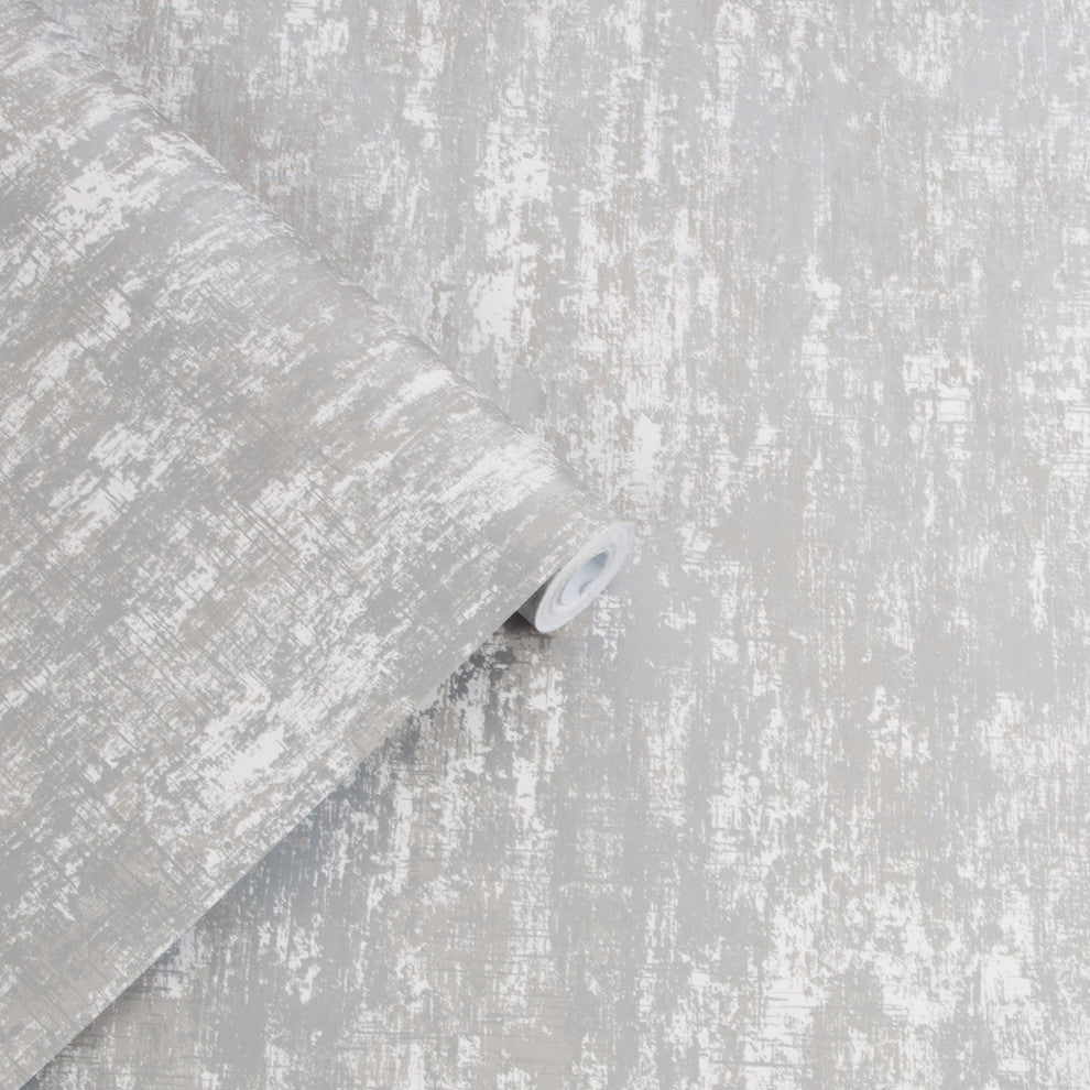 Laura Ashley Whinfell Wallpaper, Silver