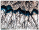 Backlit Mineral Macro, Abstract Canvas Wall Art Print, 36x28, 3 Panels