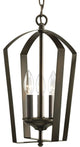 3-Light Foyer, Antique Bronze