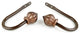 Meda Curtain Holdback Pair, Cocoa