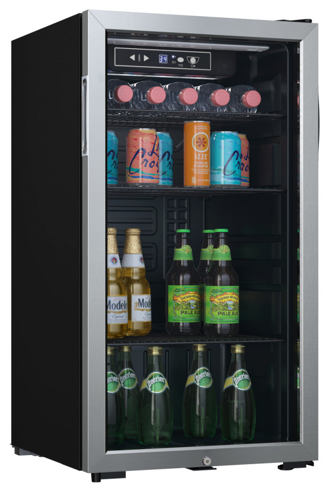 EdgeStar BWC121LT 18"W 80 Can Capacity Ultra Low Temp Beverage - Stainless