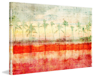 "Palm Beach" Fine Art Canvas Print, 24"x16"