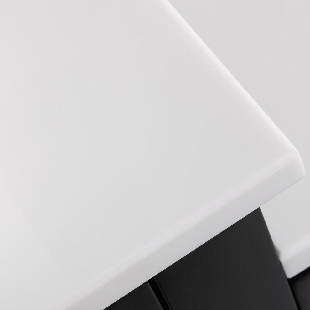 Modern Vanity Drawer Base, Espresso