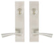 Breeze Lever, Tubular Entry, Double Cylinder, Satin Stainless Steel
