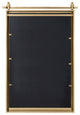 Chadbolt Framed Wall Mirror, Gold, 22"x33"