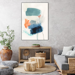 "Lightvessel II" Framed Canvas by Giant Art 24"x32"