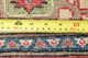 Hand Made Kazak Oriental Traditional Pakistani Area Rug, Red, 5'1"x3'5