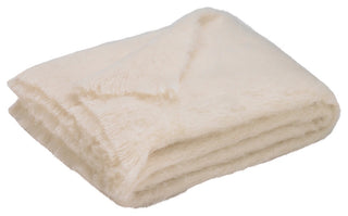 Alpaca Throws, Cream
