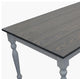 Lewis Farmhouse Table with Turned Legs, 54