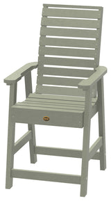 Glennville Arm Chair, Counter Height, Eucalyptus
