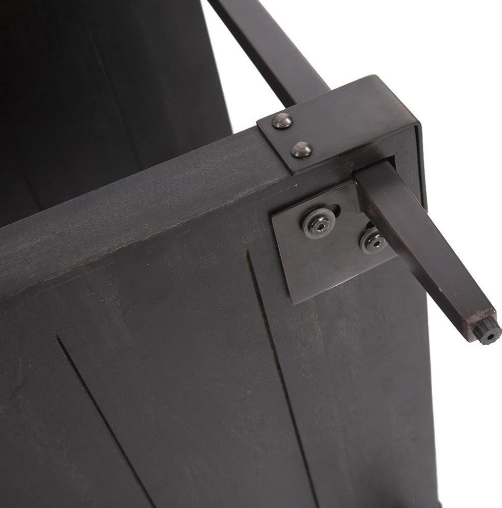 Traditional Avenue Coffee Table, Java Finish