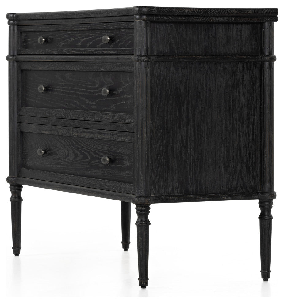 Toulouse Chest, Distressed Black