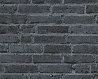 Textured Wallpaper Faux Featuring Brick Wall, 942833