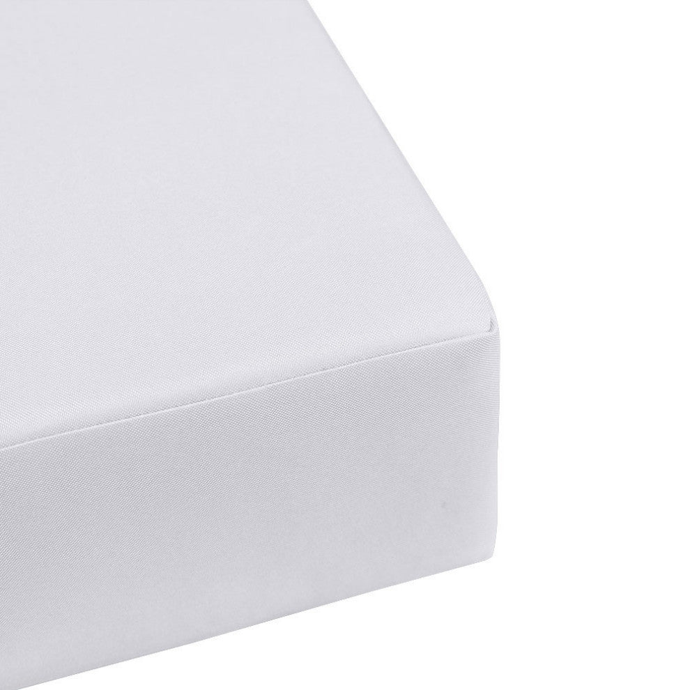 Style5 Twin Knife Edge Outdoor Mattress Bolster Slip Cover COMPLETE SET AD105