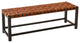 Long Bench Madeira 54", Saddle