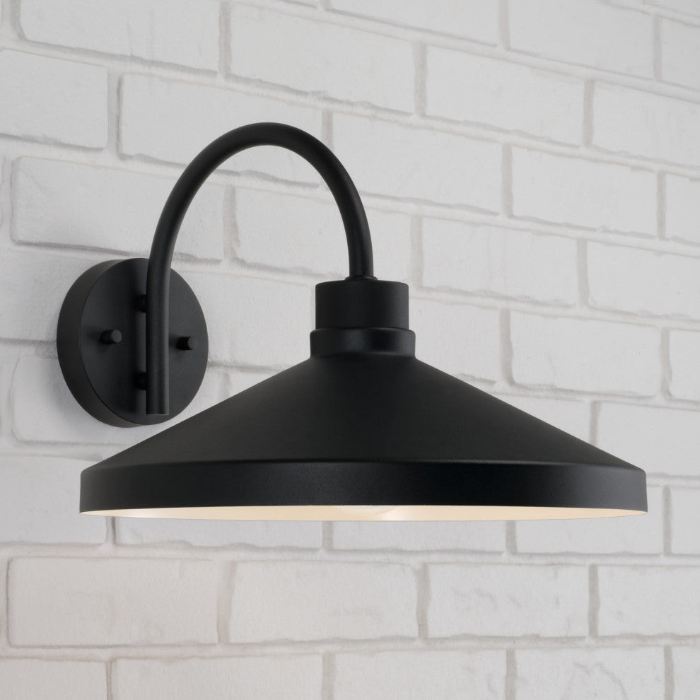Capital Lighting 953512 Lofton 11" Tall Outdoor Wall Sconce - Black