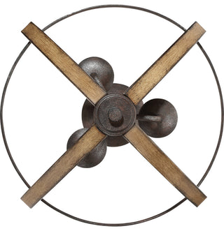 Quoizel SHR1716 Shire 3 Light 16-1/2"W Semi-Flush Ceiling Fixture - Rustic