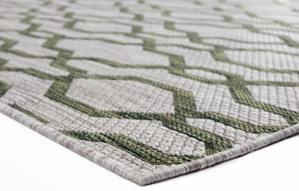 United Weavers Augusta Belle Mare Green Area Rug 5'2x7'6