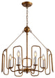 Athena 6-light Drum Chandelier for Living/ Dining Room