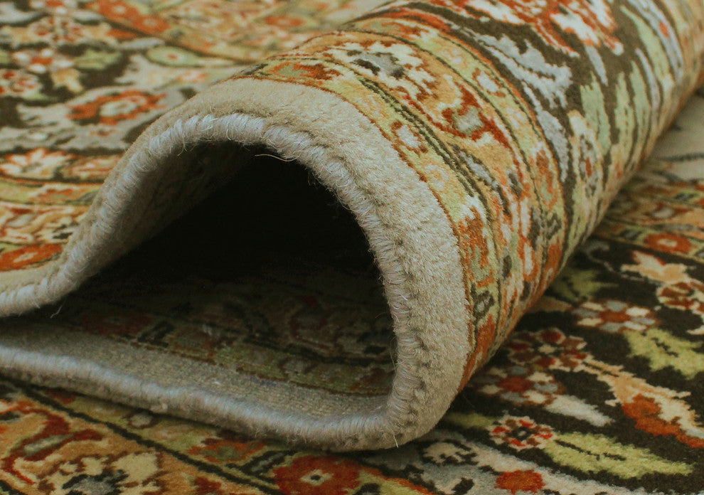 Pak-Persian Hassan Gray Rug, 6'0x9'2