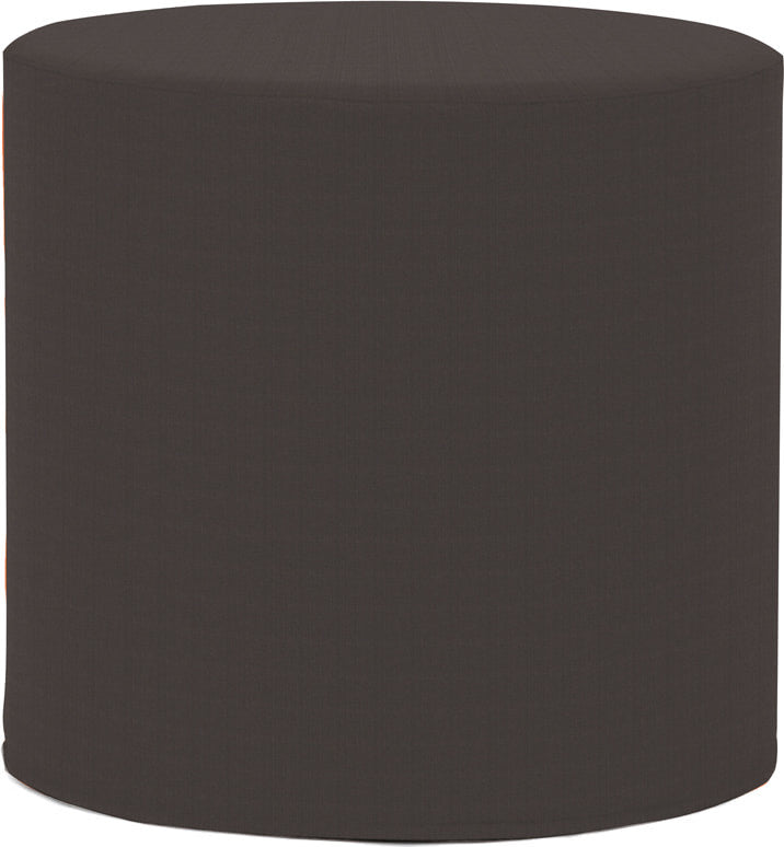No Tip Cylinder Ottoman with Cover, Seascape Canyon