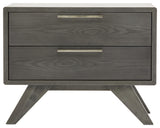 Nova Domus Soria Modern Gray Wash Nightstand