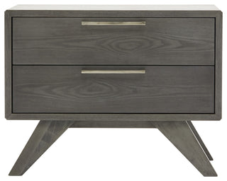 Nova Domus Soria Modern Gray Wash Nightstand