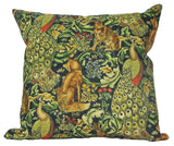 William Morris Bunny Throw Pillow With Insert, 18x18