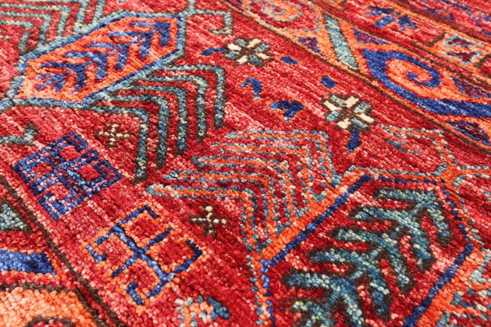 Runner Handmade Fine Turkmen Ersari Rug 2' 8" X 10' 3" Q10886