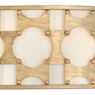 Hinkley Carter Small Six Light Linear, Burnished Gold