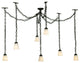 12-126 Wide Castilian 7 Light Adjustable Pendant