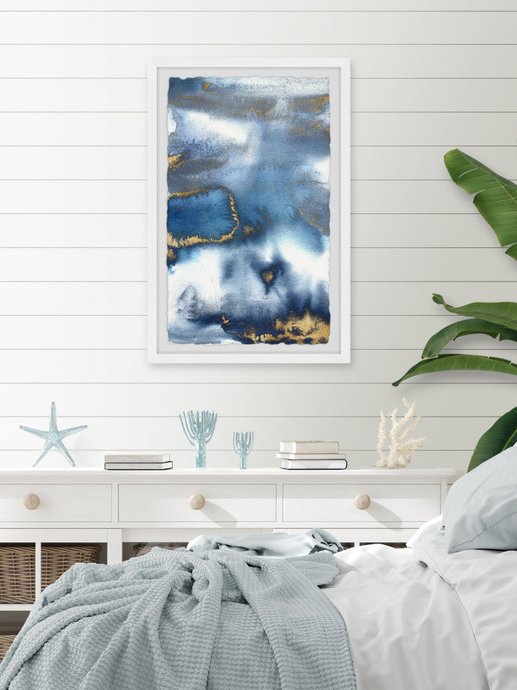 "Raging Forest" Framed Painting Print, 16x24